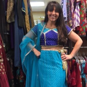 Embroidered Lehenga. Brand new.